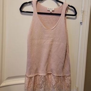 Pink Sleeveless Top